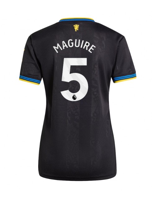 Manchester United Harry Maguire #5 Replika Tredje Kläder Dam 2025-26 Kortärmad Manchester United Harry Maguire #5 Replika Tredje Kläder Dam 2025-26 Kortärmad